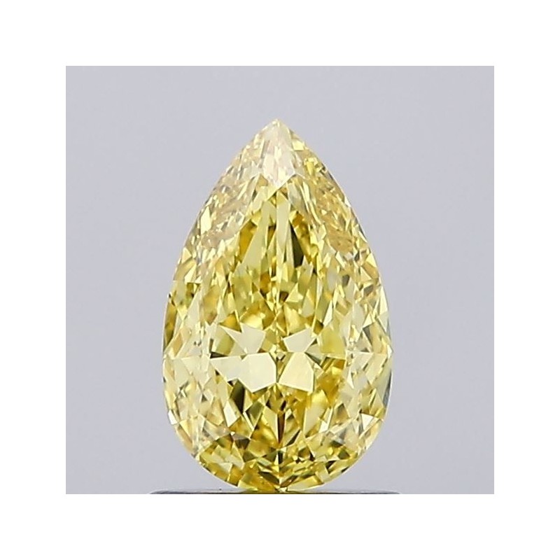 Diament laboratoryjny o barwie fantazyjnej szlif gruszkowy, 0.96ct, VVS2, Fancy Vivid Yellow, IGI LG710513529 Diament laboratoryjny o barwie fantazyjnej szlif gruszkowy, 0.96ct, VVS2, Fancy Vivid Yellow, IGI LG710513529