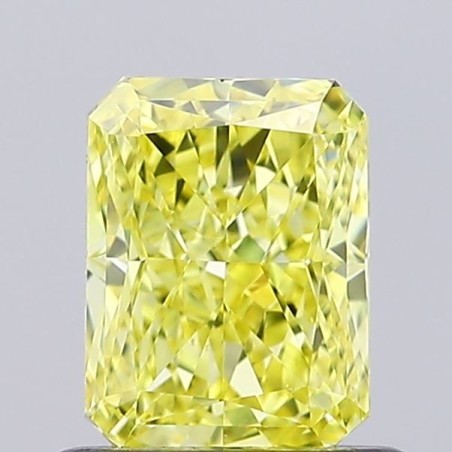 Diament laboratoryjny o barwie fantazyjnej radiant, 0.9ct, VVS2, Fancy Vivid Yellow, IGI LG648422418