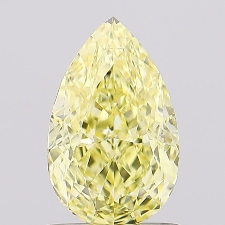 Diament laboratoryjny o barwie fantazyjnej szlif gruszkowy, 1.12ct, VVS2, Fancy Intense Yellow, IGI LG697518641