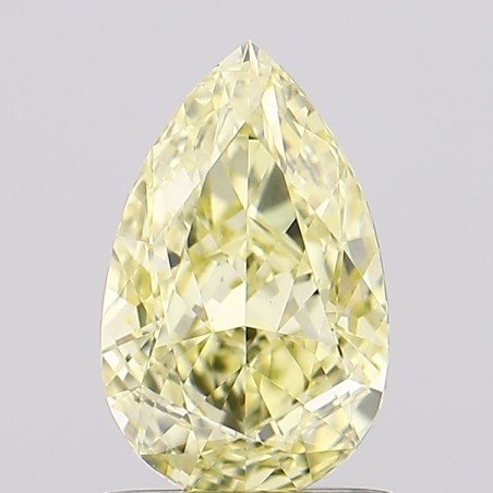 Diament laboratoryjny o barwie fantazyjnej szlif gruszkowy, 1.11ct, VVS2, Fancy Intense Yellow, IGI LG696593849