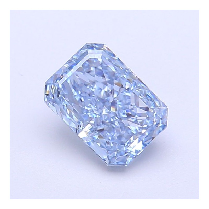 Diament laboratoryjny o barwie fantazyjnej radiant, 1.55ct, VVS1, Fancy Vivid Blue, IGI LG700518250