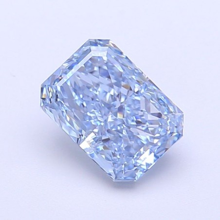 Diament laboratoryjny o barwie fantazyjnej radiant, 1.55ct, VVS1, Fancy Vivid Blue, IGI LG700518250