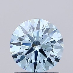 Diament laboratoryjny o barwie fantazyjnej szlif okrągły, 1ct, VVS2, Fancy Vivid Blue, IGI LG685530711