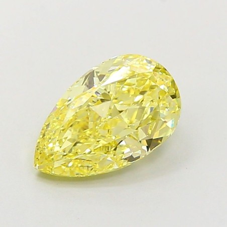 Diament laboratoryjny o barwie fantazyjnej szlif gruszkowy, 2.04ct, VVS2, Fancy Intense Yellow, IGI LG700518265