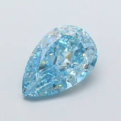 Diament laboratoryjny o barwie fantazyjnej szlif gruszkowy, 2.75ct, VVS2, Fancy Vivid Blue, IGI LG700518269
