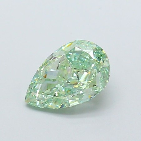 Diament laboratoryjny o barwie fantazyjnej szlif gruszkowy, 2.11ct, VVS1, Fancy Vivid Green, IGI LG700518276