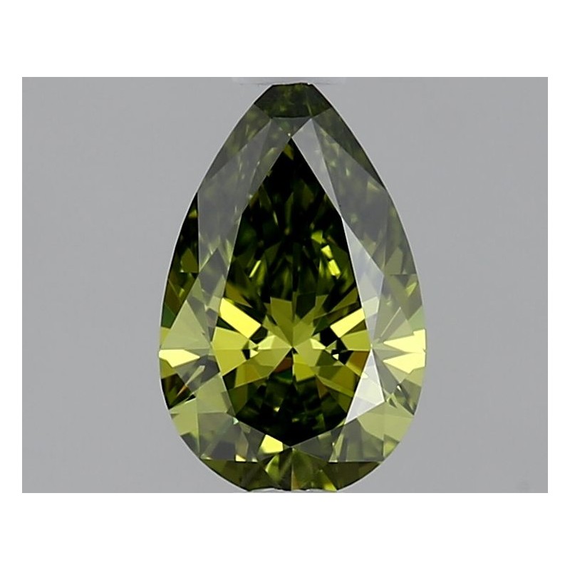 Diament laboratoryjny o barwie fantazyjnej szlif gruszkowy, 0.52ct, VVS1, Fancy Vivid Green, IGI LG689531710 Diament laboratoryjny o barwie fantazyjnej szlif gruszkowy, 0.52ct, VVS1, Fancy Vivid Green, IGI LG689531710
