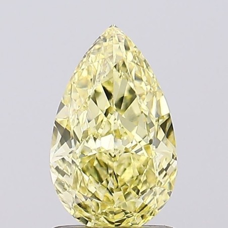 Diament laboratoryjny o barwie fantazyjnej szlif gruszkowy, 1.29ct, VVS2, Fancy Intense Yellow, IGI LG697518638