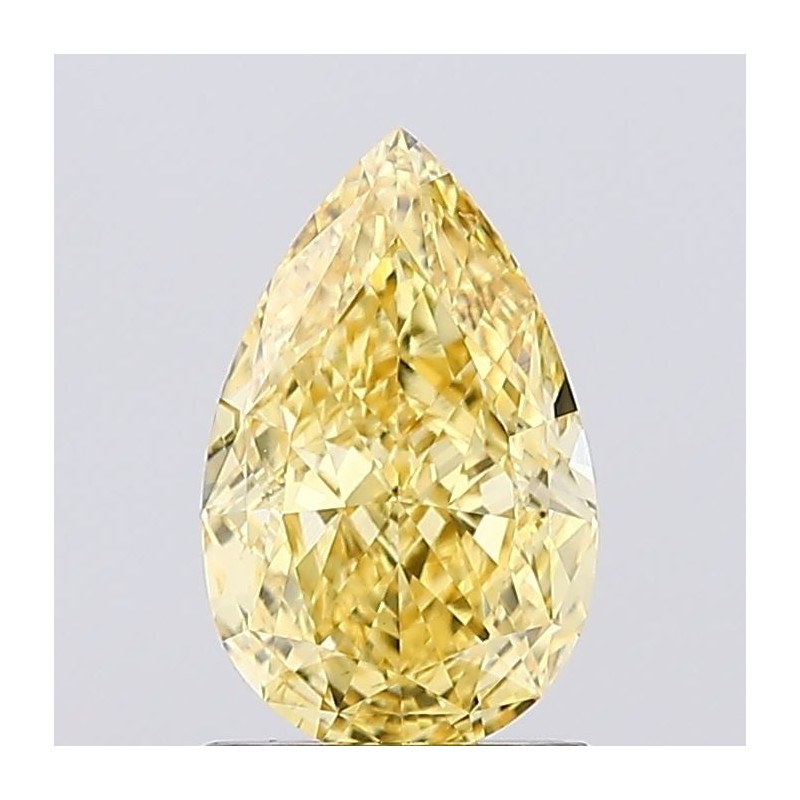 Diament laboratoryjny o barwie fantazyjnej szlif gruszkowy, 1.18ct, VVS2, Fancy Vivid Yellow, IGI LG671477504 Diament laboratoryjny o barwie fantazyjnej szlif gruszkowy, 1.18ct, VVS2, Fancy Vivid Yellow, IGI LG671477504