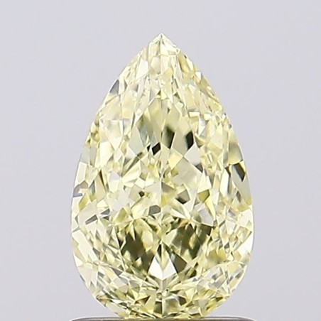 Diament laboratoryjny o barwie fantazyjnej szlif gruszkowy, 1.17ct, VVS2, Fancy Intense Yellow, IGI LG697518639