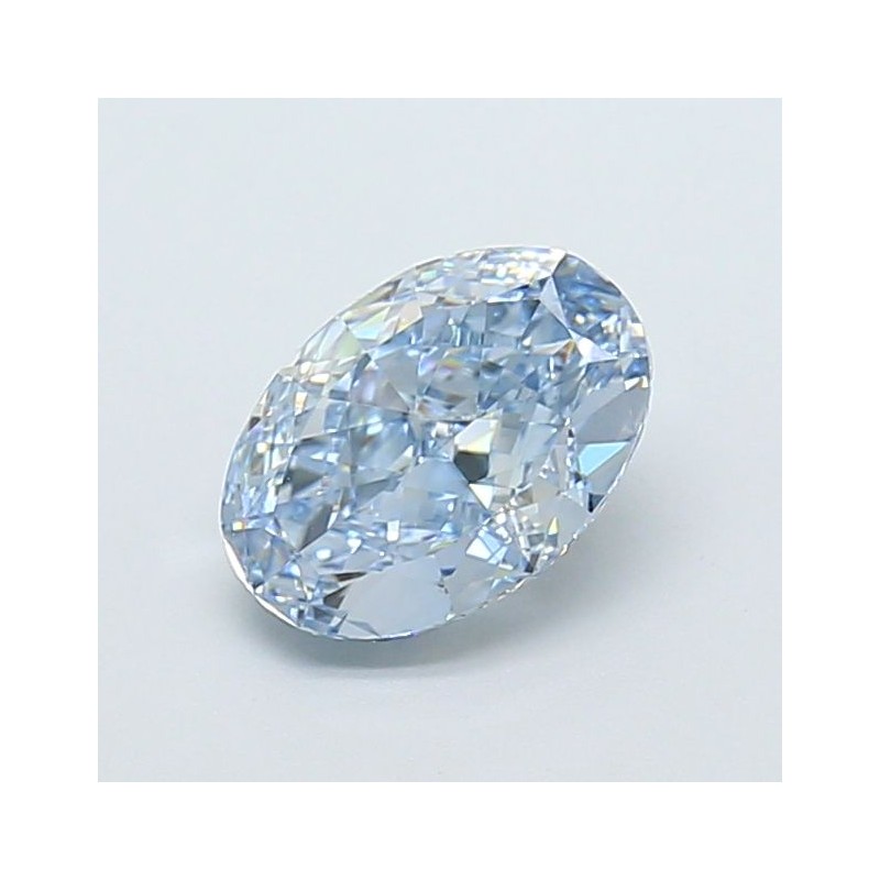 Diament laboratoryjny o barwie fantazyjnej szlif owalny, 1.35ct, VVS2, Fancy Intense Blue, IGI LG729574728 Diament laboratoryjny o barwie fantazyjnej szlif owalny, 1.35ct, VVS2, Fancy Intense Blue, IGI LG729574728