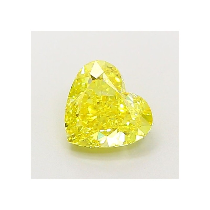 Diament laboratoryjny o barwie fantazyjnej serce, 1.06ct, IF, Fancy Vivid Yellow, IGI LG720544512 Diament laboratoryjny o barwie fantazyjnej serce, 1.06ct, IF, Fancy Vivid Yellow, IGI LG720544512