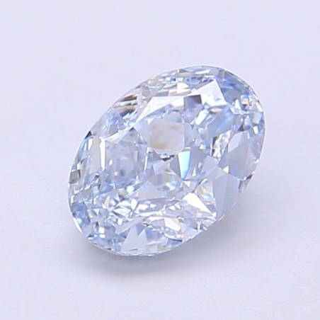 Diament laboratoryjny o barwie fantazyjnej szlif owalny, 1.06ct, VVS2, Fancy Intense Blue, IGI LG720546216