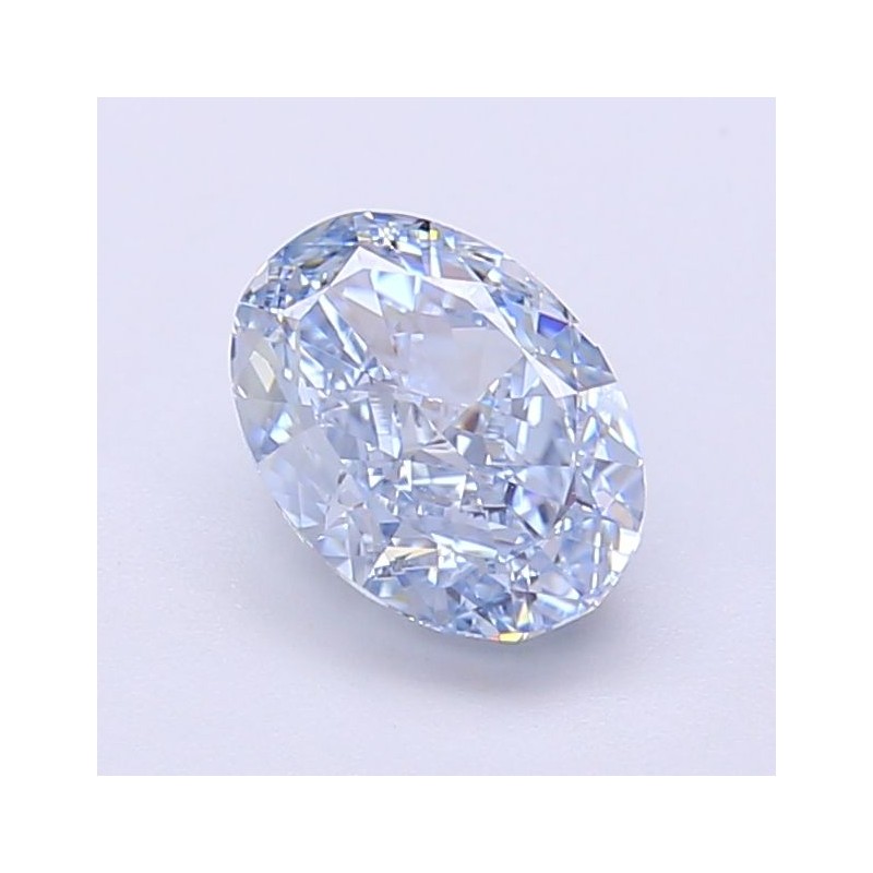 Diament laboratoryjny o barwie fantazyjnej szlif owalny, 1.27ct, VVS2, Fancy Intense Blue, IGI LG720546212 Diament laboratoryjny o barwie fantazyjnej szlif owalny, 1.27ct, VVS2, Fancy Intense Blue, IGI LG720546212