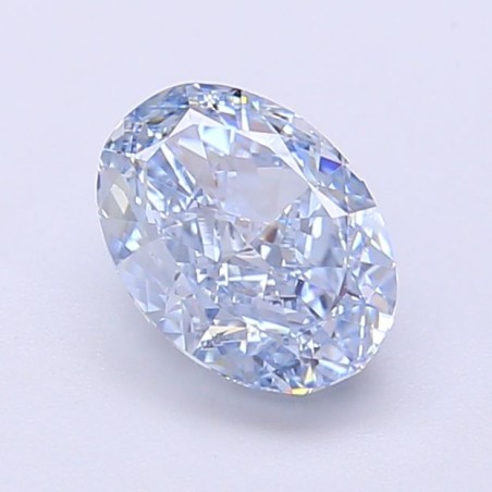 Diament laboratoryjny o barwie fantazyjnej szlif owalny, 1.27ct, VVS2, Fancy Intense Blue, IGI LG720546212