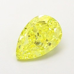 Diament laboratoryjny o barwie fantazyjnej szlif gruszkowy, 1.19ct, VVS2, Fancy Yellow, IGI LG704590292