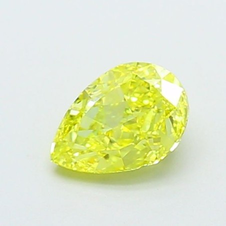 Diament laboratoryjny o barwie fantazyjnej szlif gruszkowy, 1.08ct, VVS1, Fancy Yellow, IGI LG704590302