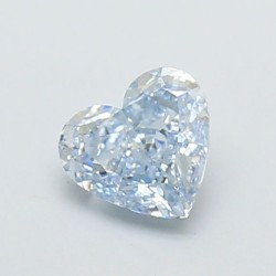 Diament laboratoryjny o barwie fantazyjnej serce, 1.08ct, VVS2, Fancy Intense Blue, IGI LG704590308