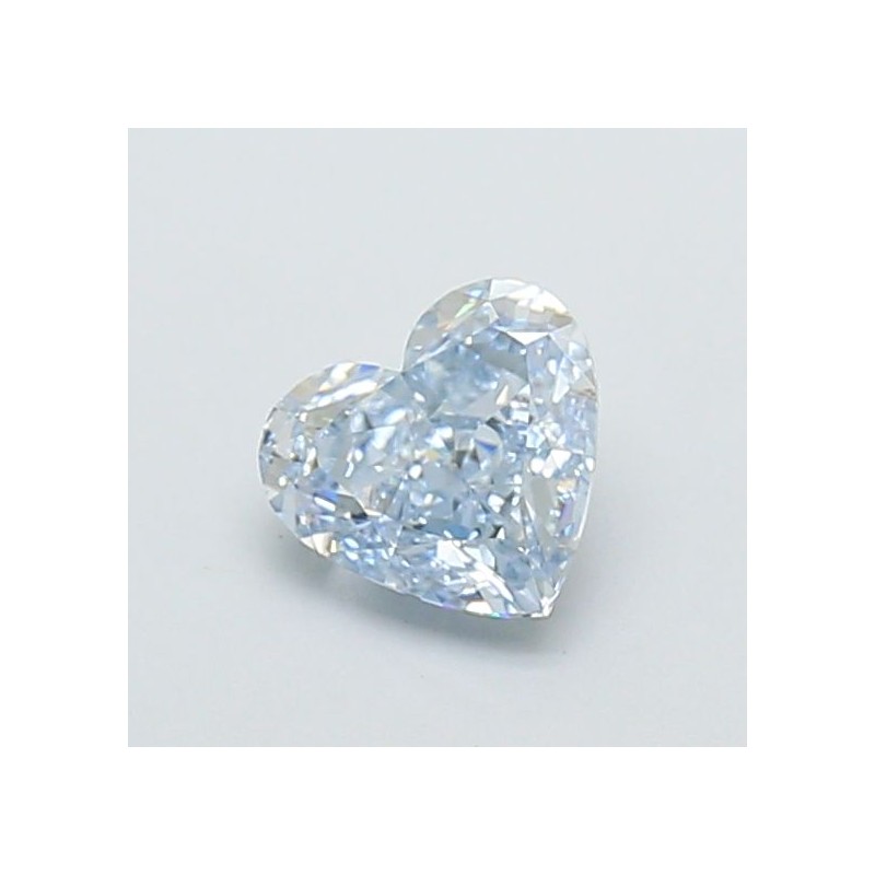 Diament laboratoryjny o barwie fantazyjnej serce, 1.08ct, VVS2, Fancy Intense Blue, IGI LG704590308