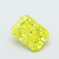 Diament laboratoryjny o barwie fantazyjnej radiant, 1.08ct, VVS2, Fancy Intense Yellow, IGI LG704590301