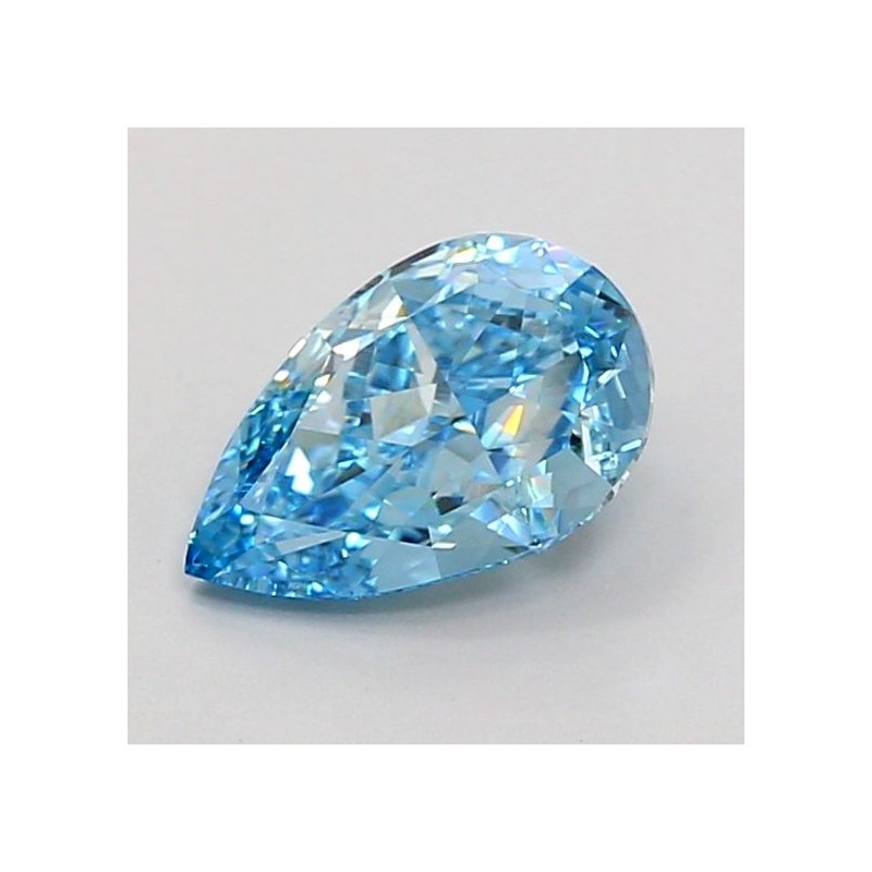 Diament laboratoryjny o barwie fantazyjnej szlif gruszkowy, 1.26ct, VVS2, Fancy Vivid Blue, IGI LG726540389 Diament laboratoryjny o barwie fantazyjnej szlif gruszkowy, 1.26ct, VVS2, Fancy Vivid Blue, IGI LG726540389