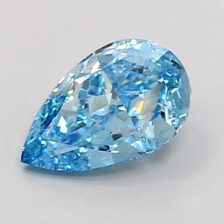 Diament laboratoryjny o barwie fantazyjnej szlif gruszkowy, 1.26ct, VVS2, Fancy Vivid Blue, IGI LG726540389