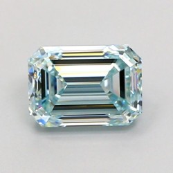 Diament laboratoryjny o barwie fantazyjnej szlif szmaragdowy, 1.27ct, VVS2, Fancy Green, IGI LG726540392