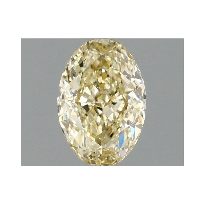 Diament laboratoryjny o barwie fantazyjnej szlif owalny, 1.05ct, VVS2, Fancy Yellow, IGI LG665414875