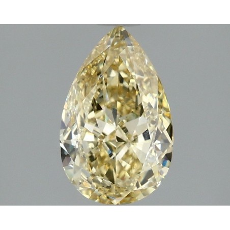 Diament laboratoryjny o barwie fantazyjnej szlif gruszkowy, 1.53ct, VVS2, Fancy Yellow, IGI LG663405845