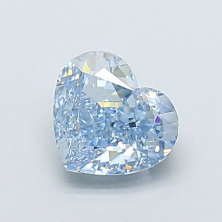 Diament laboratoryjny o barwie fantazyjnej serce, 1.16ct, IF, Fancy Vivid Blue, IGI LG720544689