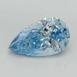 Diament laboratoryjny o barwie fantazyjnej szlif gruszkowy, 2.06ct, VVS2, Fancy Vivid Blue, IGI LG651436000