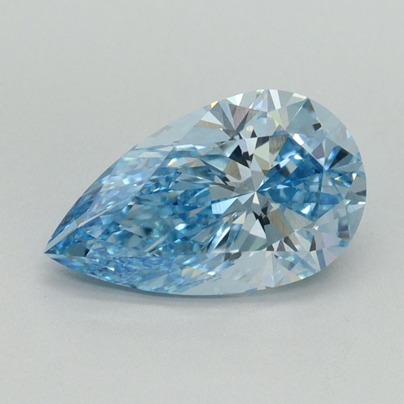 Diament laboratoryjny o barwie fantazyjnej szlif gruszkowy, 2.06ct, VVS2, Fancy Vivid Blue, IGI LG651436000