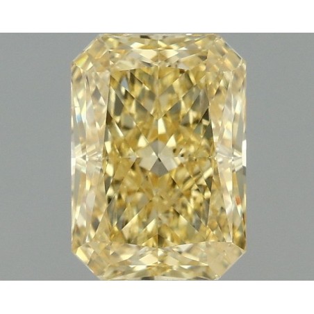 Diament laboratoryjny o barwie fantazyjnej radiant, 1.09ct, VVS2, Fancy Intense Yellow, IGI LG663405870