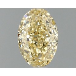 Diament laboratoryjny o barwie fantazyjnej szlif owalny, 1.06ct, VVS2, Fancy Intense Yellow, IGI LG664408065
