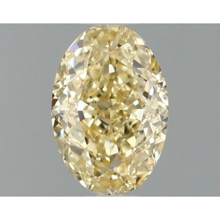 Diament laboratoryjny o barwie fantazyjnej szlif owalny, 1.06ct, VVS2, Fancy Intense Yellow, IGI LG664408065