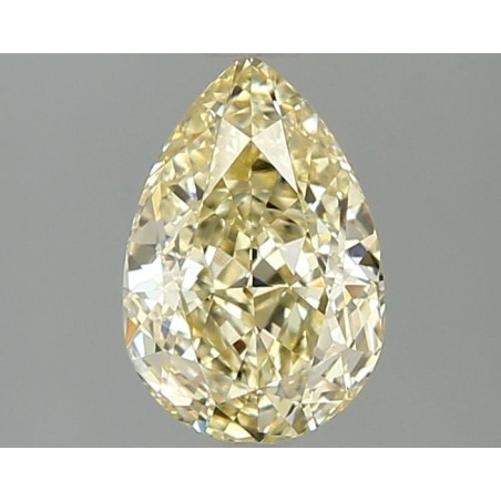 Diament laboratoryjny o barwie fantazyjnej szlif gruszkowy, 1.57ct, VVS2, Fancy Intense Yellow, IGI LG664408064