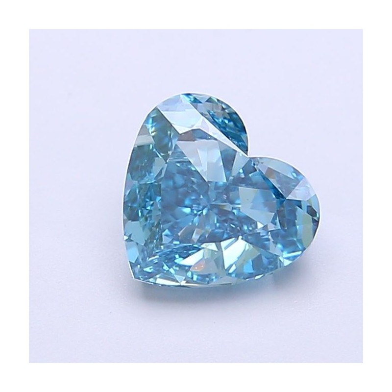 Diament laboratoryjny o barwie fantazyjnej serce, 1.4ct, VVS2, Fancy Vivid Blue, IGI LG720544628 Diament laboratoryjny o barwie fantazyjnej serce, 1.4ct, VVS2, Fancy Vivid Blue, IGI LG720544628