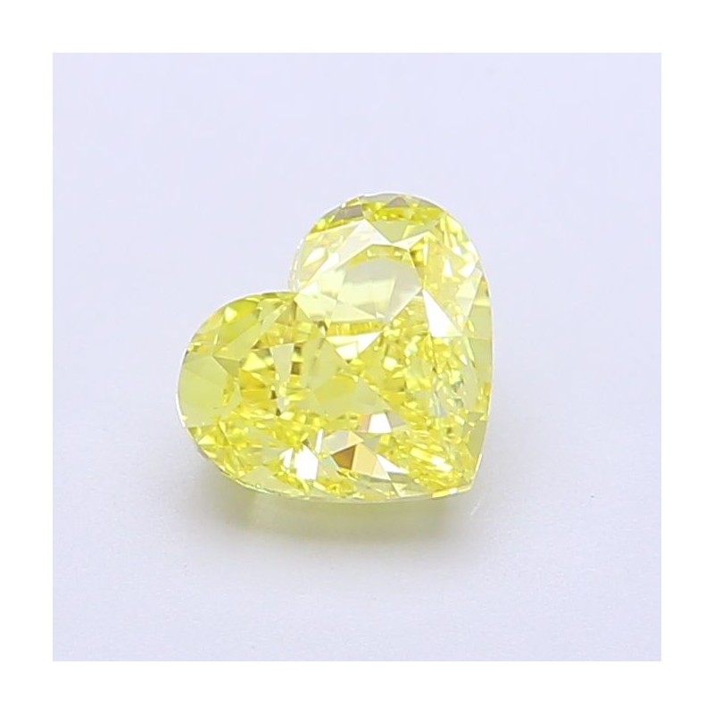 Diament laboratoryjny o barwie fantazyjnej serce, 1.09ct, VVS2, Fancy Vivid Yellow, IGI LG720544666 Diament laboratoryjny o barwie fantazyjnej serce, 1.09ct, VVS2, Fancy Vivid Yellow, IGI LG720544666