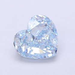 Diament laboratoryjny o barwie fantazyjnej serce, 1.03ct, VVS1, Fancy Vivid Blue, IGI LG720544643