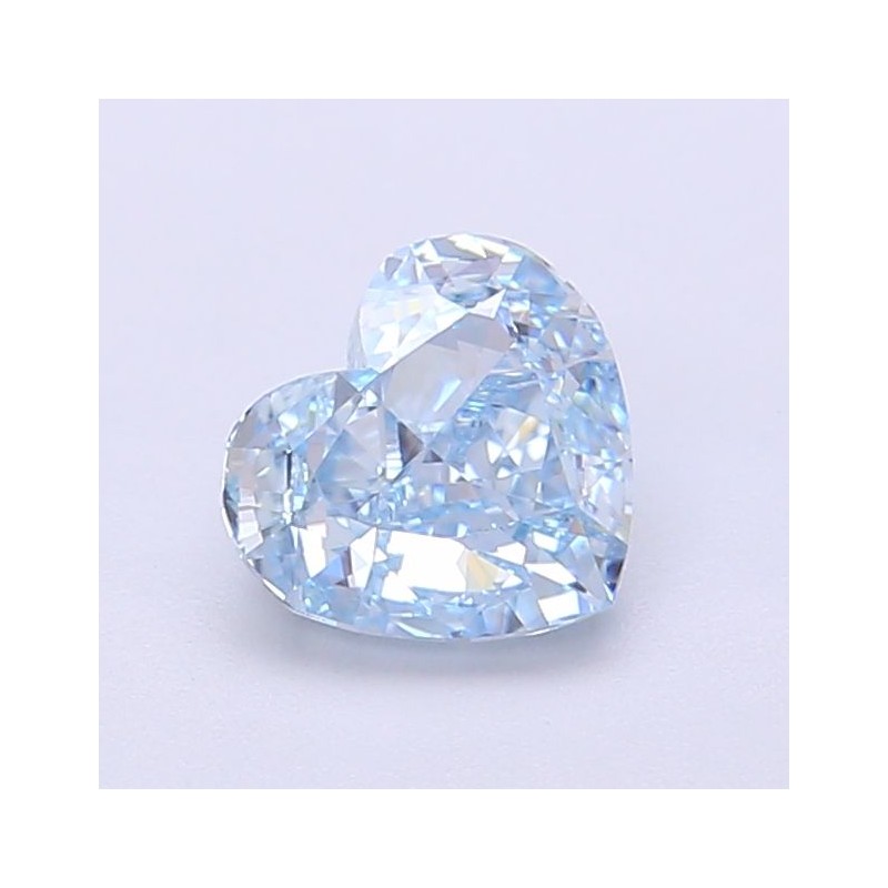 Diament laboratoryjny o barwie fantazyjnej serce, 1.03ct, VVS1, Fancy Vivid Blue, IGI LG720544643 Diament laboratoryjny o barwie fantazyjnej serce, 1.03ct, VVS1, Fancy Vivid Blue, IGI LG720544643