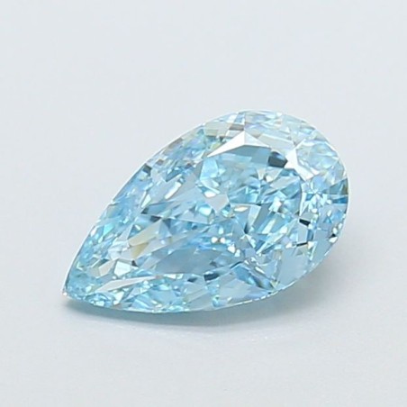 Diament laboratoryjny o barwie fantazyjnej szlif gruszkowy, 1.28ct, VVS2, Fancy Vivid Blue, IGI LG720544650