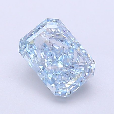 Diament laboratoryjny o barwie fantazyjnej radiant, 1.17ct, VVS2, Fancy Vivid Blue, IGI LG720544641