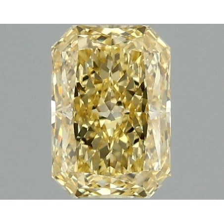 Diament laboratoryjny o barwie fantazyjnej radiant, 1.09ct, VVS2, Fancy Intense Yellow, IGI LG665414882