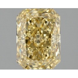 Diament laboratoryjny o barwie fantazyjnej radiant, 2.1ct, VVS2, Fancy Intense Yellow, IGI LG663405884