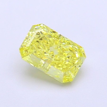 Diament laboratoryjny o barwie fantazyjnej radiant, 1.01ct, IF, Fancy Yellow, IGI LG704590314