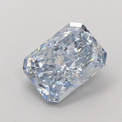 Diament laboratoryjny o barwie fantazyjnej radiant, 1.02ct, VVS2, Fancy Intense Blue, IGI LG704590323