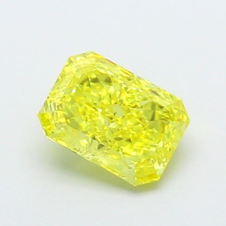 Diament laboratoryjny o barwie fantazyjnej radiant, 1.59ct, VVS2, Fancy Vivid Yellow, IGI LG700518160