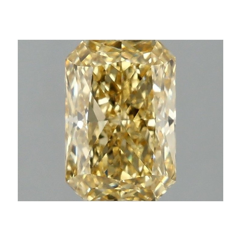 Diament laboratoryjny o barwie fantazyjnej radiant, 1.54ct, VVS2, Fancy Intense Yellow, IGI LG663405869