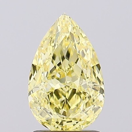 Diament laboratoryjny o barwie fantazyjnej szlif gruszkowy, 1.8ct, VVS2, Fancy Intense Yellow, IGI LG697518649