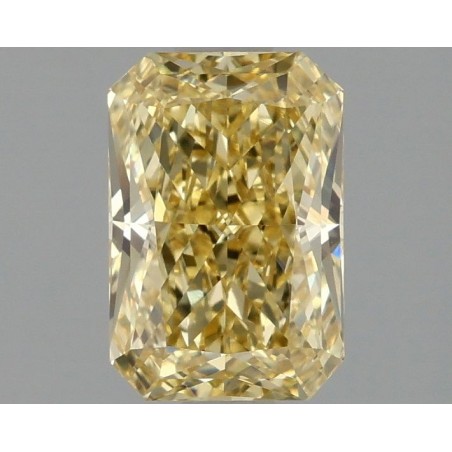 Diament laboratoryjny o barwie fantazyjnej radiant, 1.59ct, VVS1, Fancy Intense Yellow, IGI LG663405883